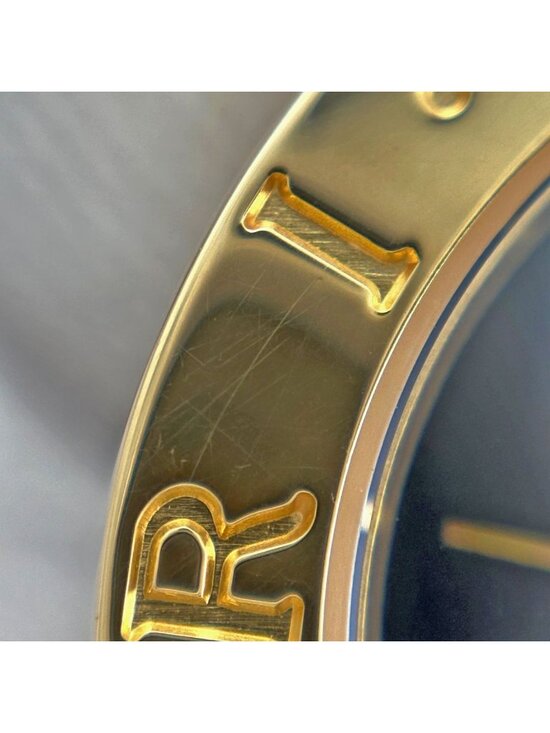 Bvlgari Tubogas Watch SS YG Quartz Black main image 6
